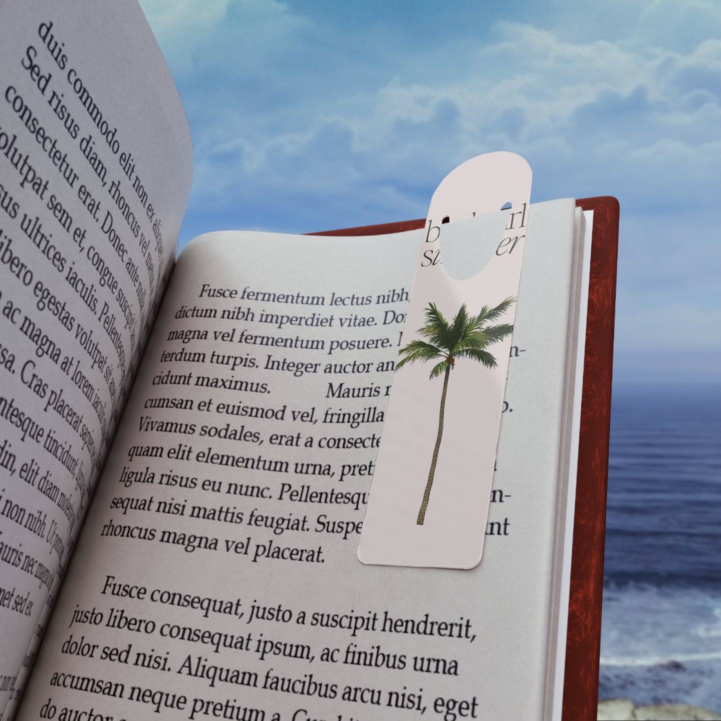 book girl summer bookmark