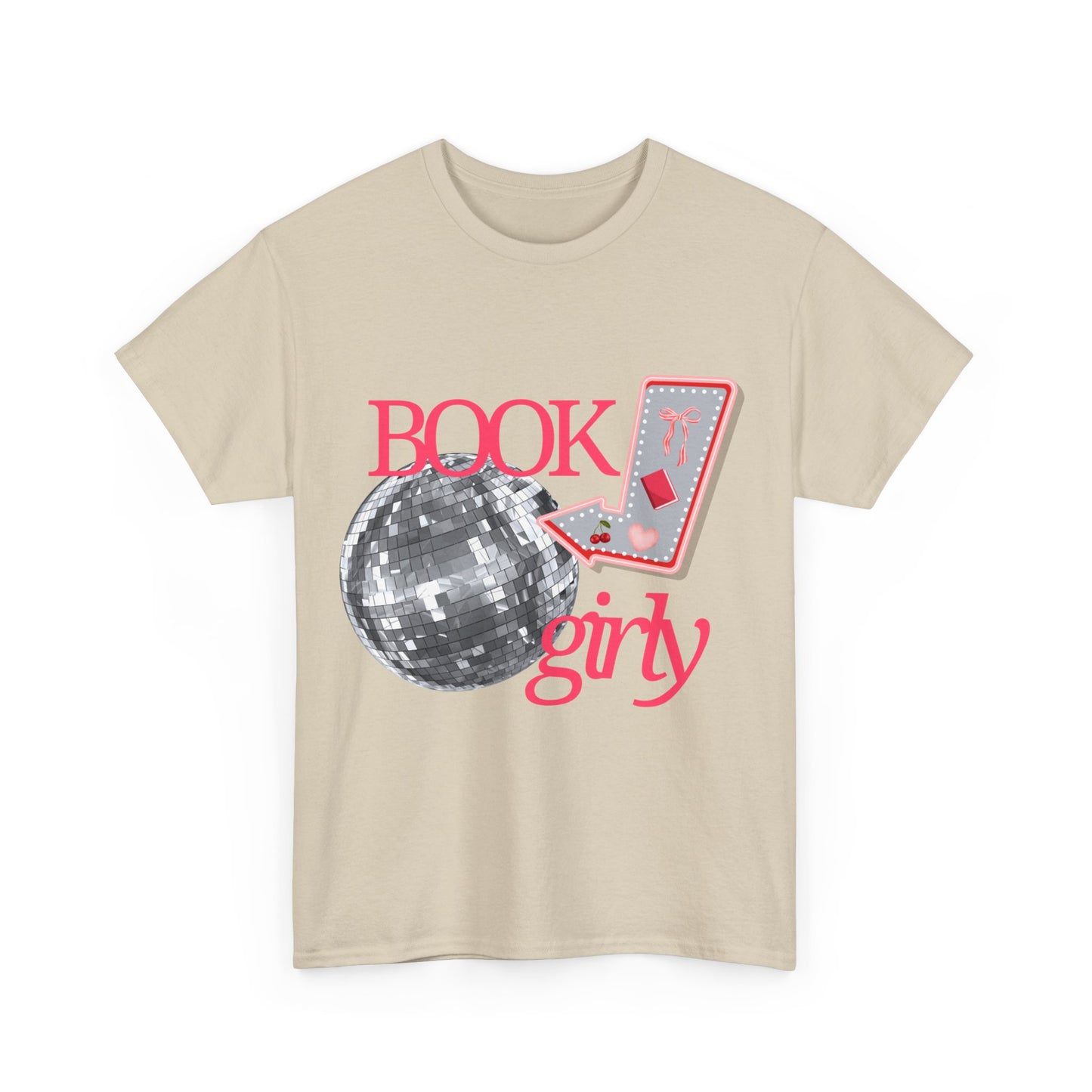 book girly tee