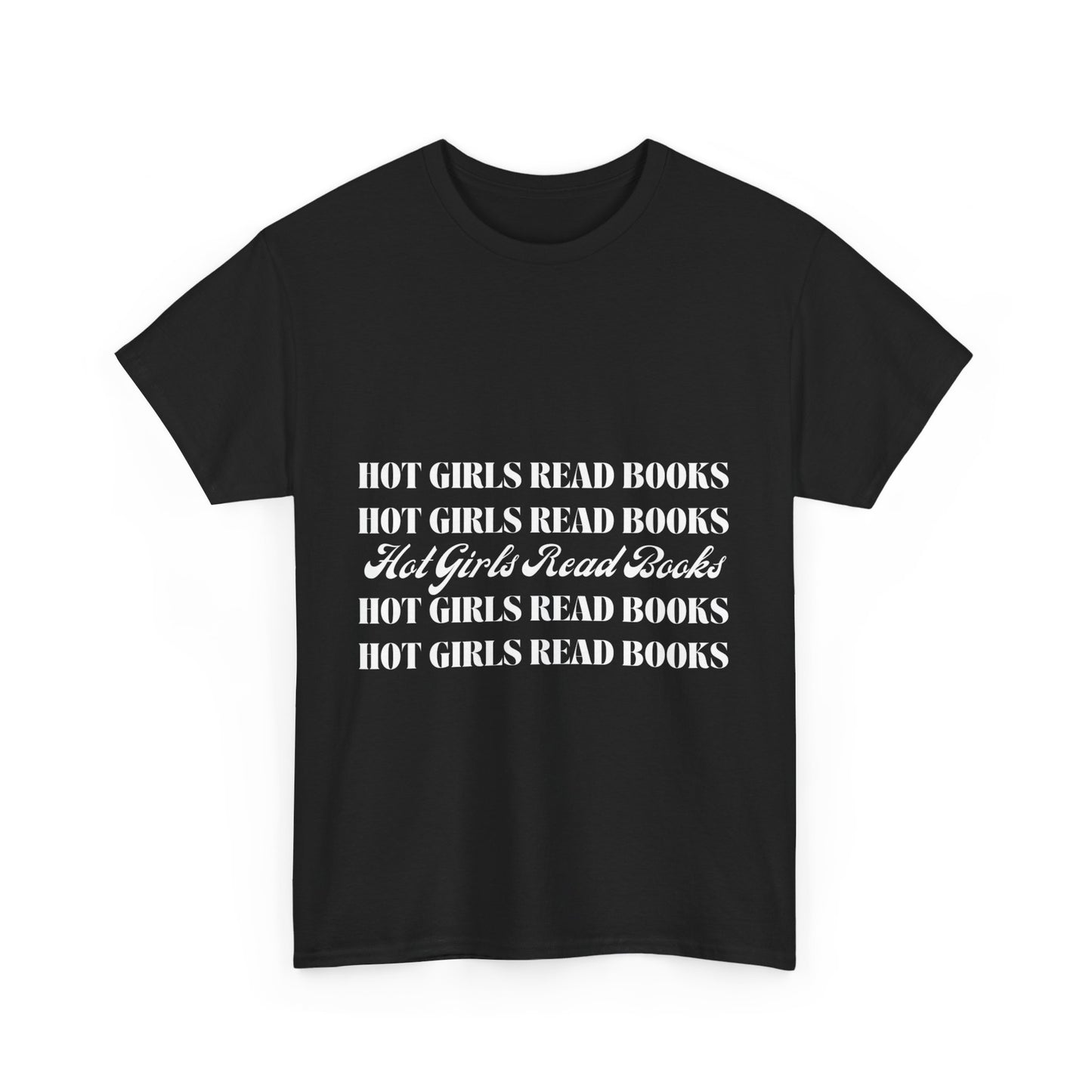 hot girls read books tee