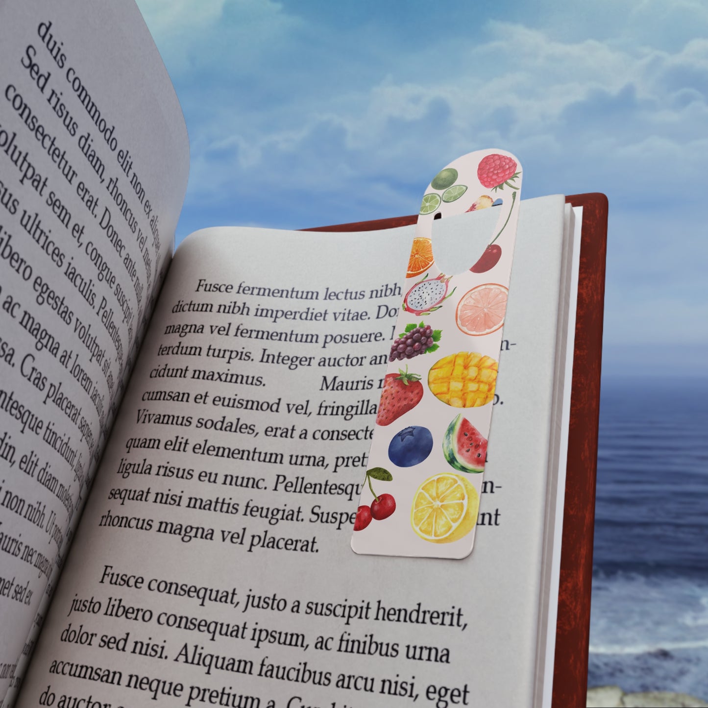 fruity bookmark