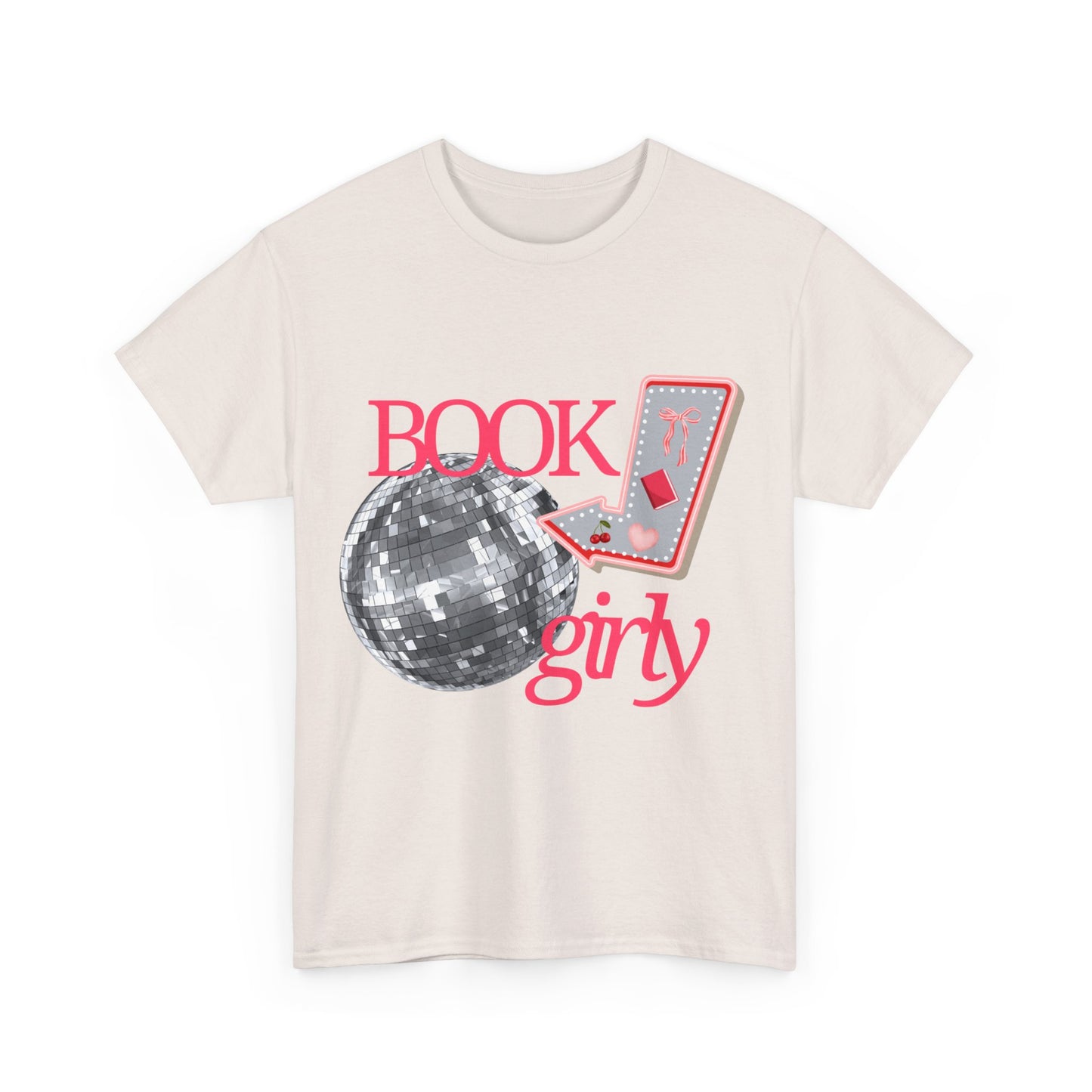 book girly tee