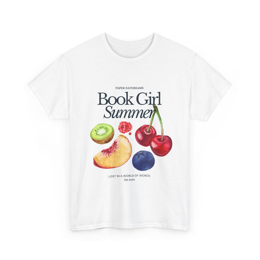 book girl summer tee