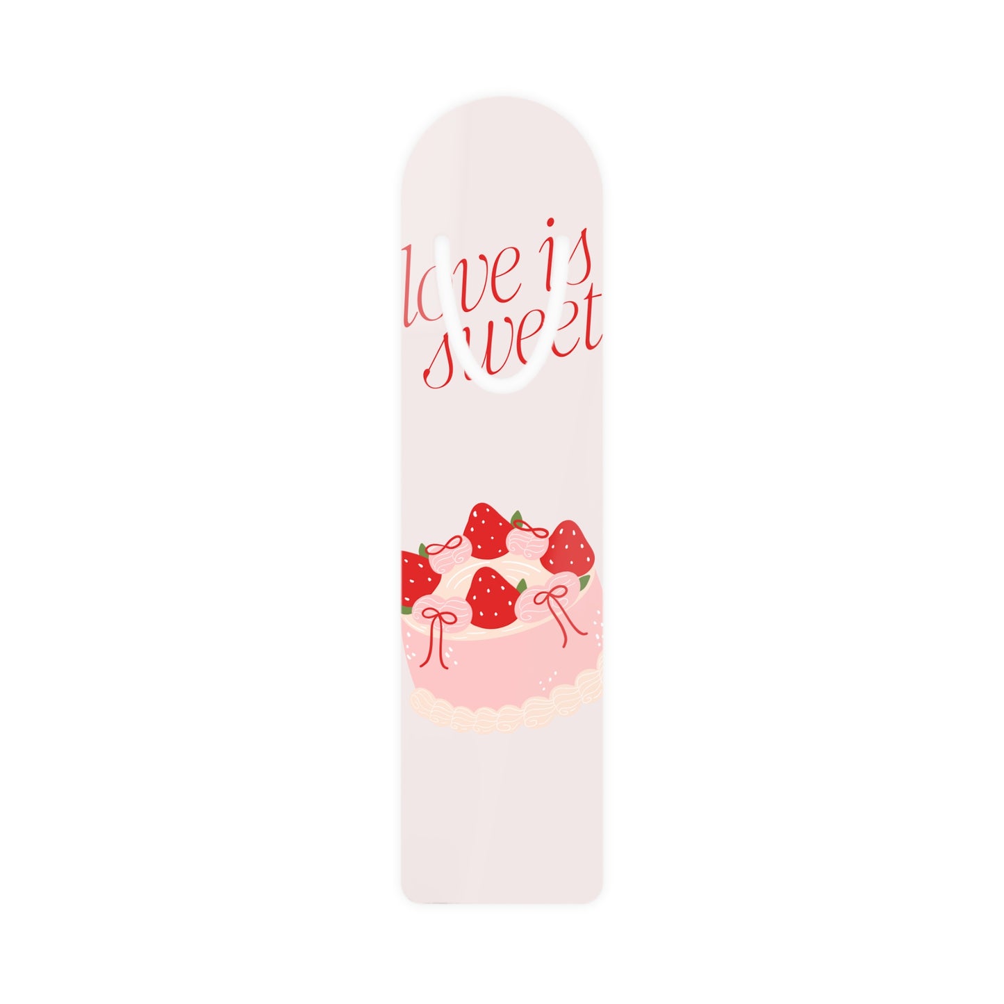 love is sweet bookmark