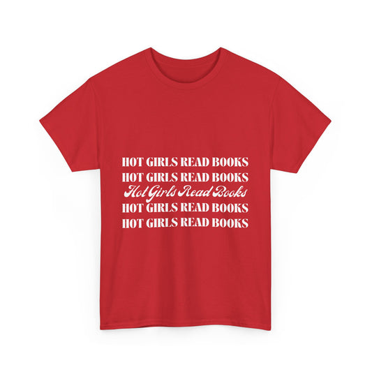 hot girls read books tee