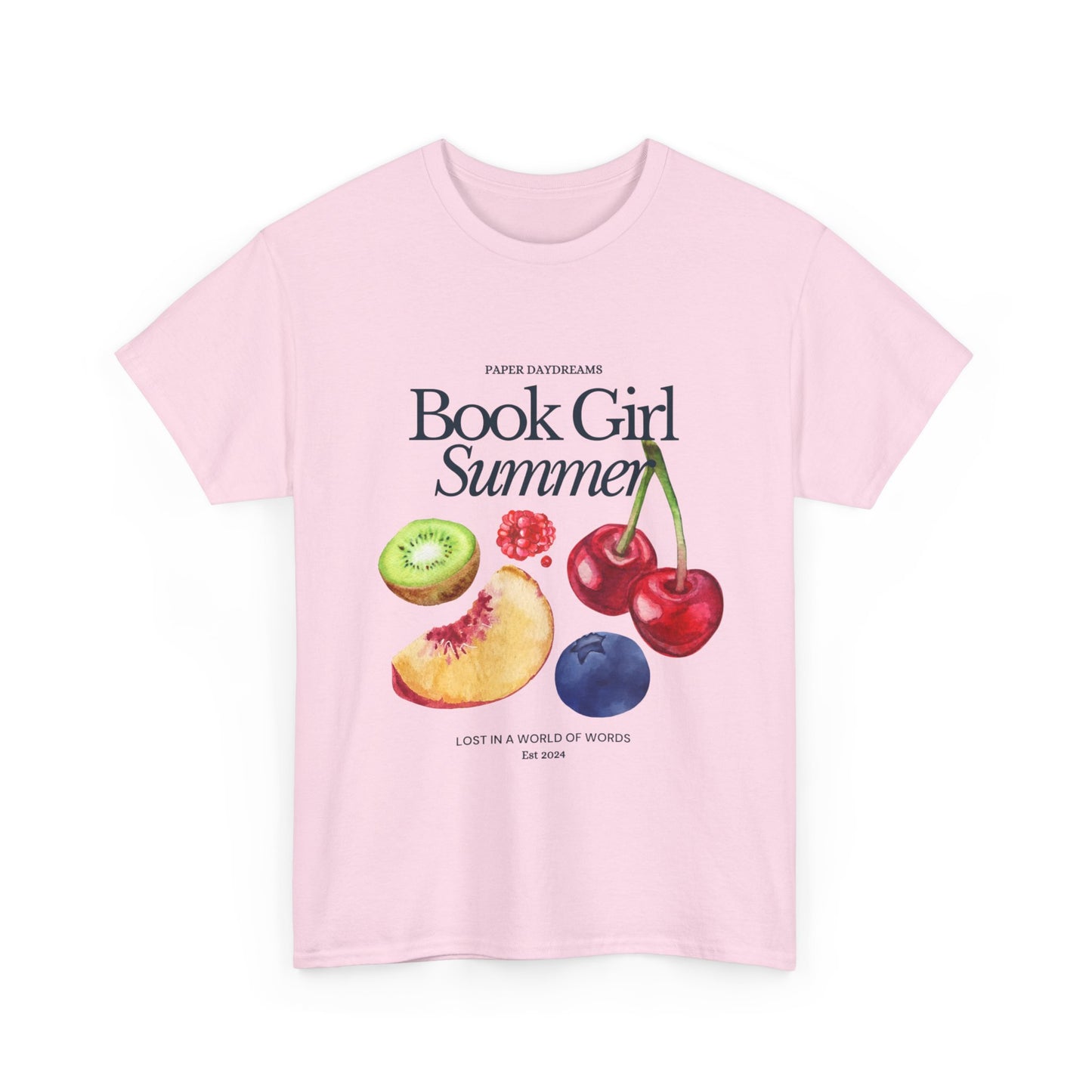 book girl summer tee