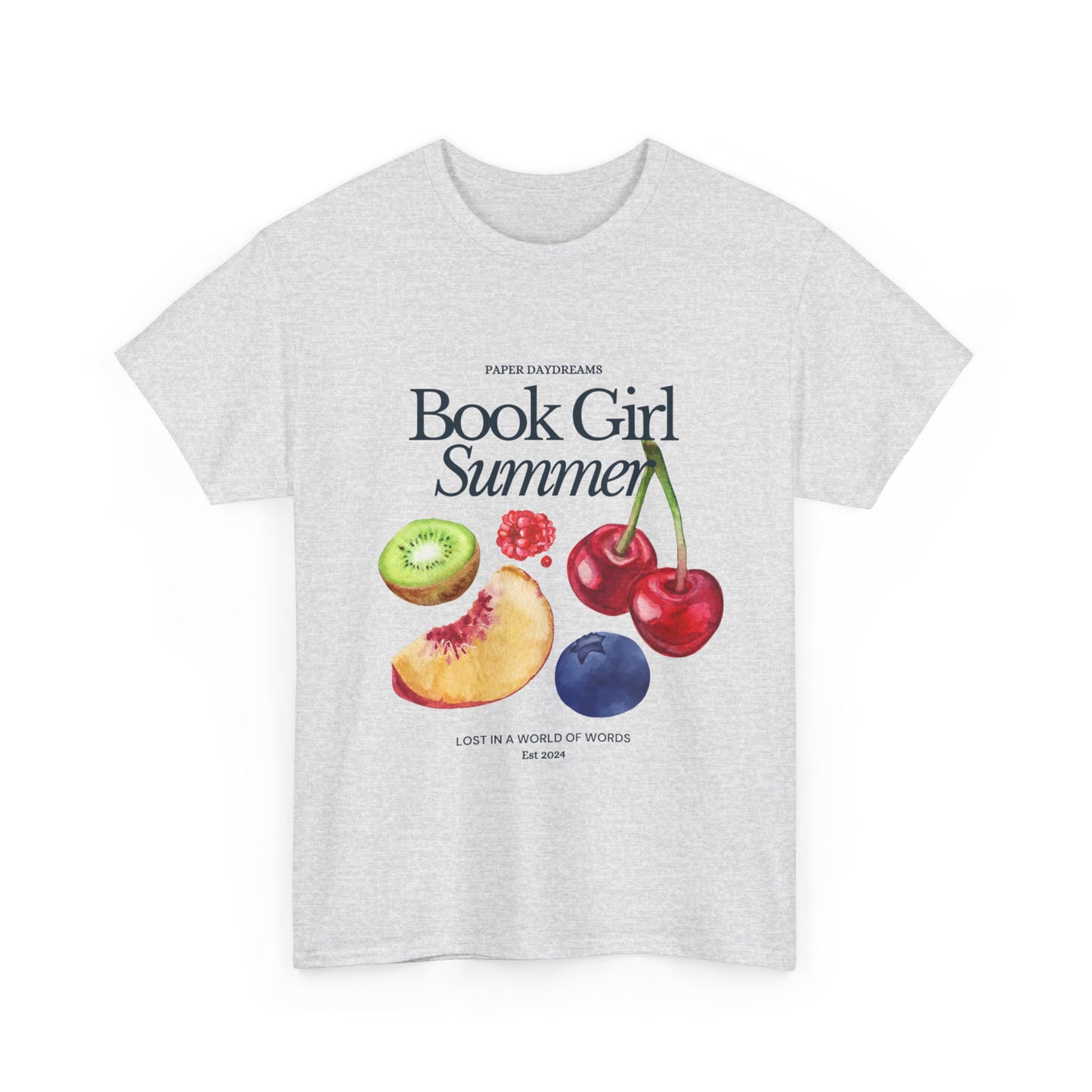 book girl summer tee