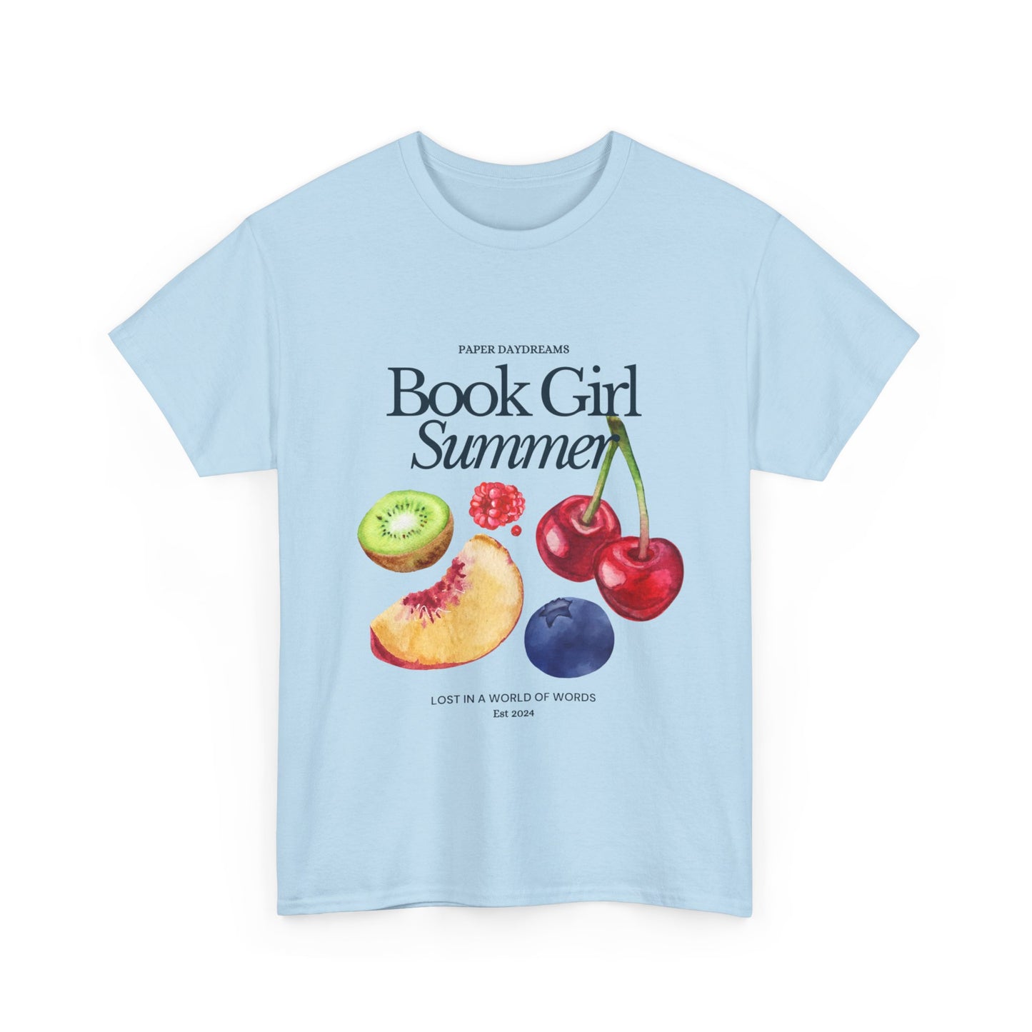 book girl summer tee